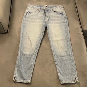 Kensie Ankle Crop Light Wash Jeans